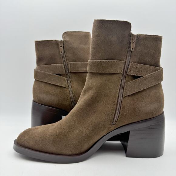 Steve Madden Womens Malenia Ankle Bootie US 10 M Dark Brown Suede NWOB - Picture 7 of 12